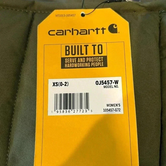 Carhartt Montana Rain Defender hooded puffer jacket, extreme warm,sherpa lined - Picture 14 of 15